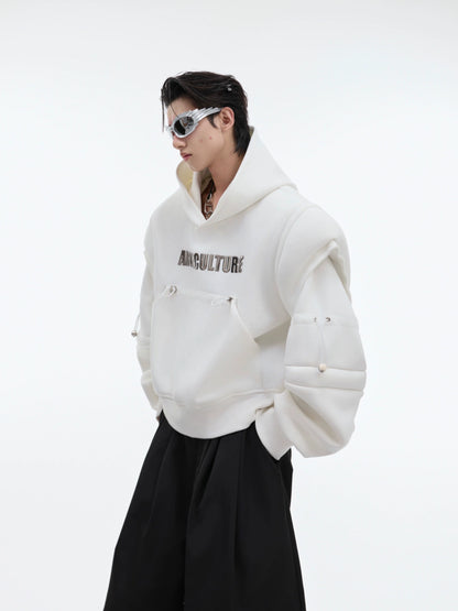 Oversize Three-dimensional Deconstruction Hoodie WN8020