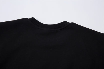 Heavyweight Air Layer Patchwork Oversize Short Sleeve T-Shirt WN26905