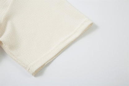 Textured Pocket Short Sleeve Shirt WN26823