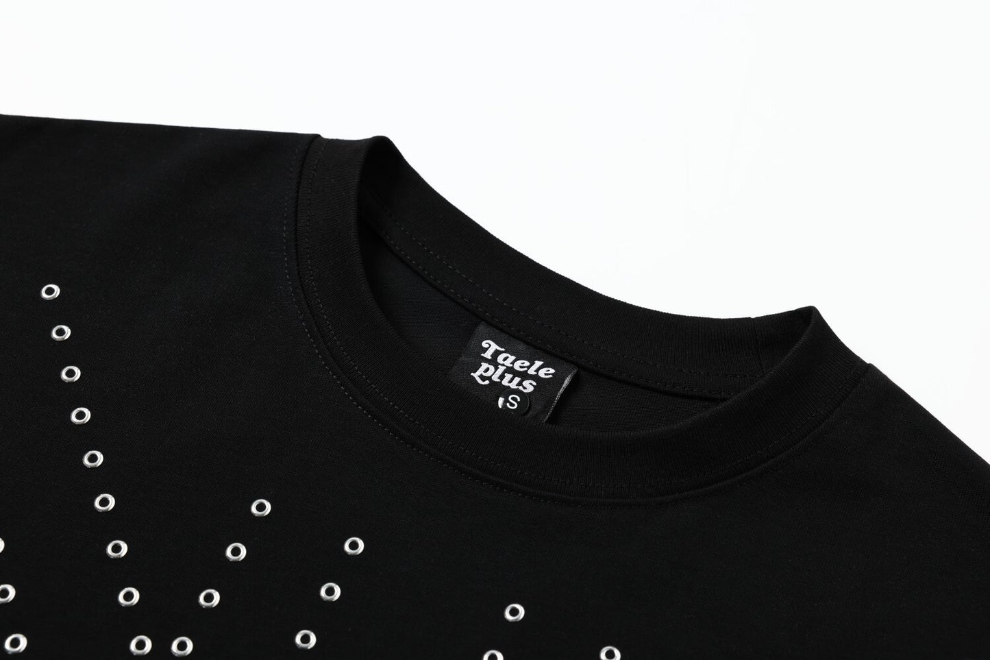 Studs Cross Short Sleeve T-Shirt WN25538