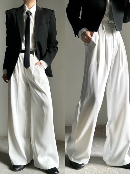 Drape Wide Leg Trousers WN19631