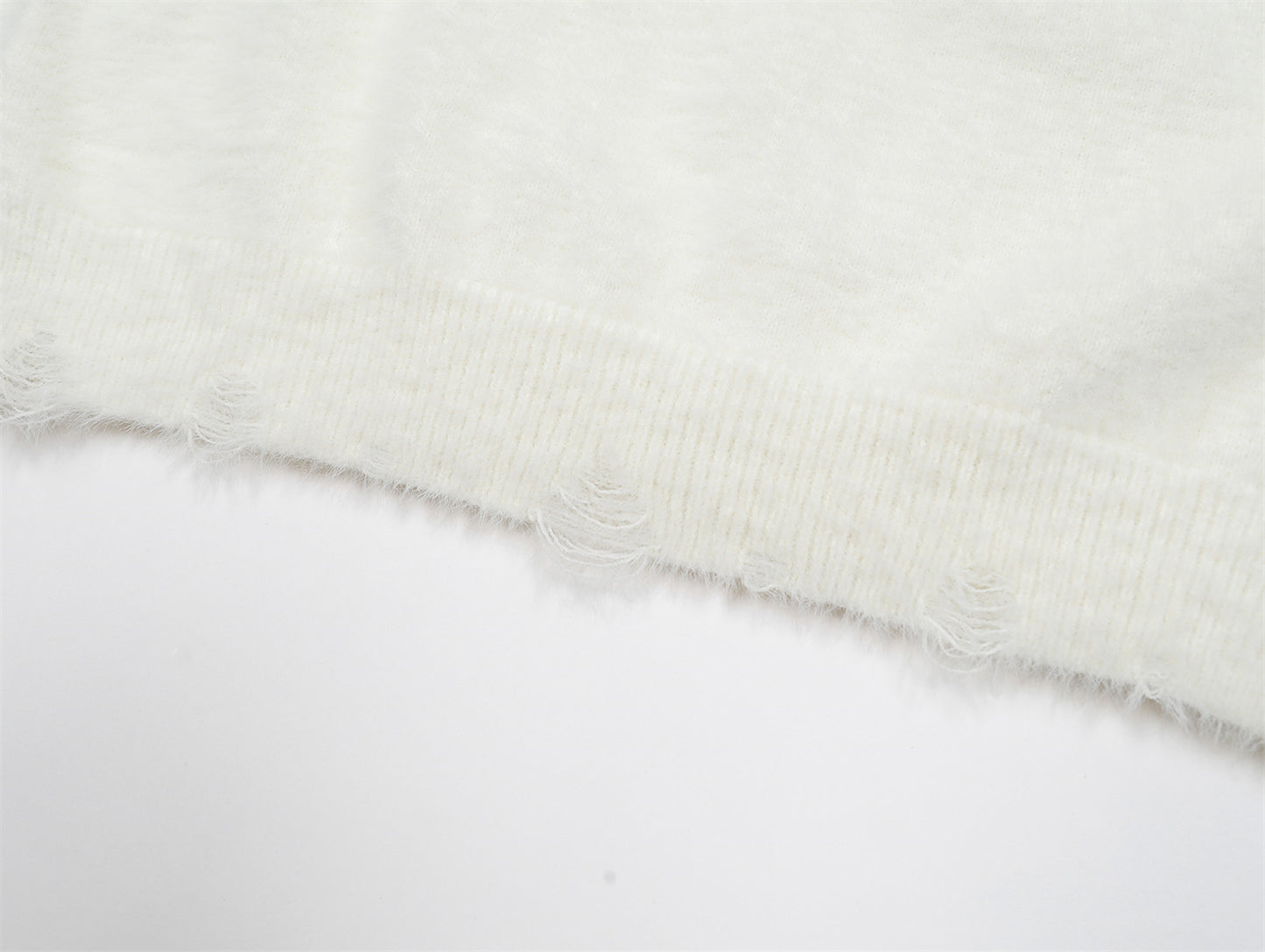 Butterfly Patchwork Embroidery Knit Sweater WN11539