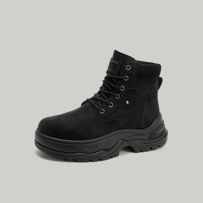 Platform Lace-Up Boots WN23528
