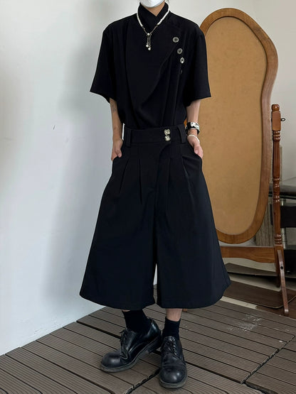 Wide Leg Half Pants WN19985