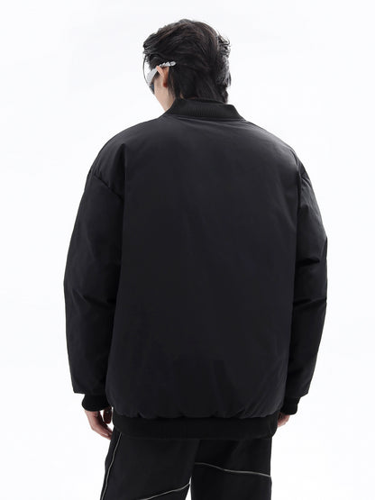 Reflective Standing-Neck Windproof Thick Jacket WN10518