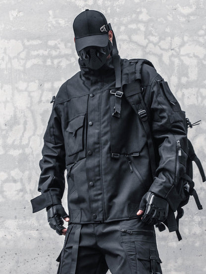 Functional Multi-Pocket Waterproof Tactical Jacket WN22546