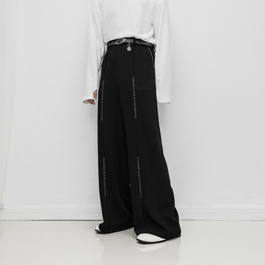 High-Waist Wide-Leg Trousers WN11818