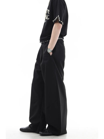 Draping Wide Leg Trousers WN15718