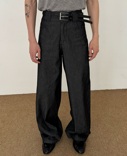 Lightweight Tapered Denim Jeans WN21610