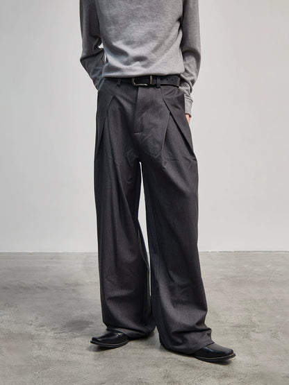 Wide Leg Plain Trousers WN21186