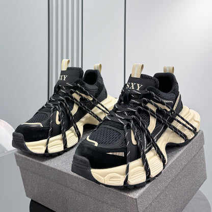 Breathable Platform Height-Increasing Dad Sneakers WN24764