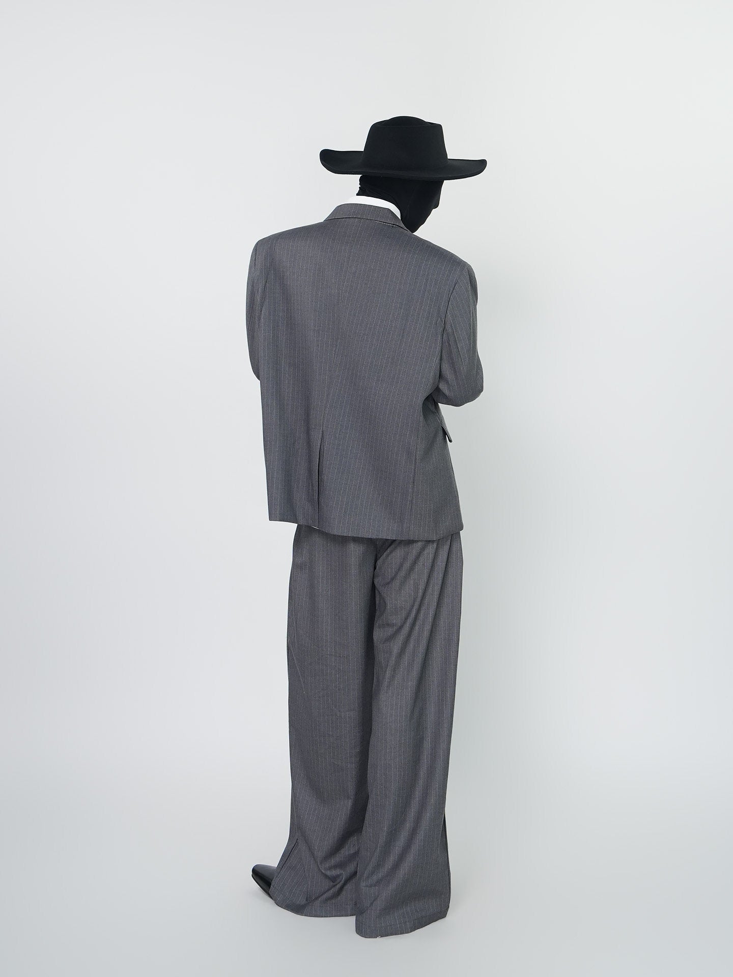 Stripe Tailored Jacket & Stripe Wide Leg Trousers Setup WN24295