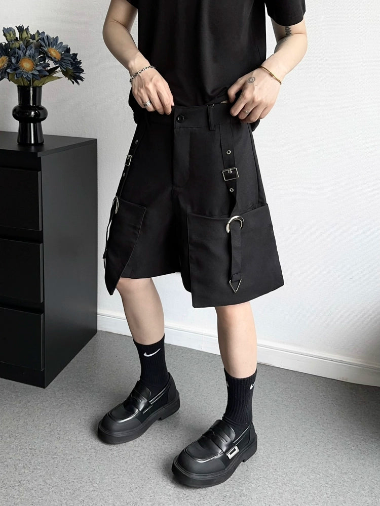 Deconstructed Cargo Half Pants WN19372