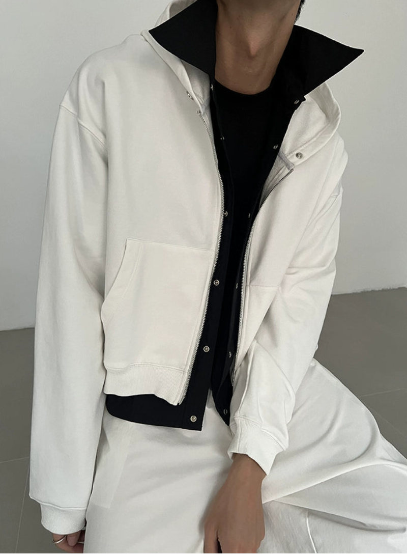 Short Zipper Hoodie WN21537