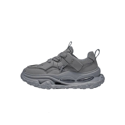 Mesh Panel Platform Chunky Sneakers WN23343