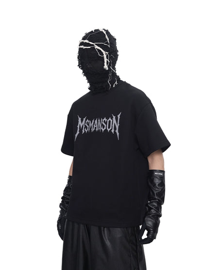 Graphic Letter Short Sleeve T-Shirt WN18698