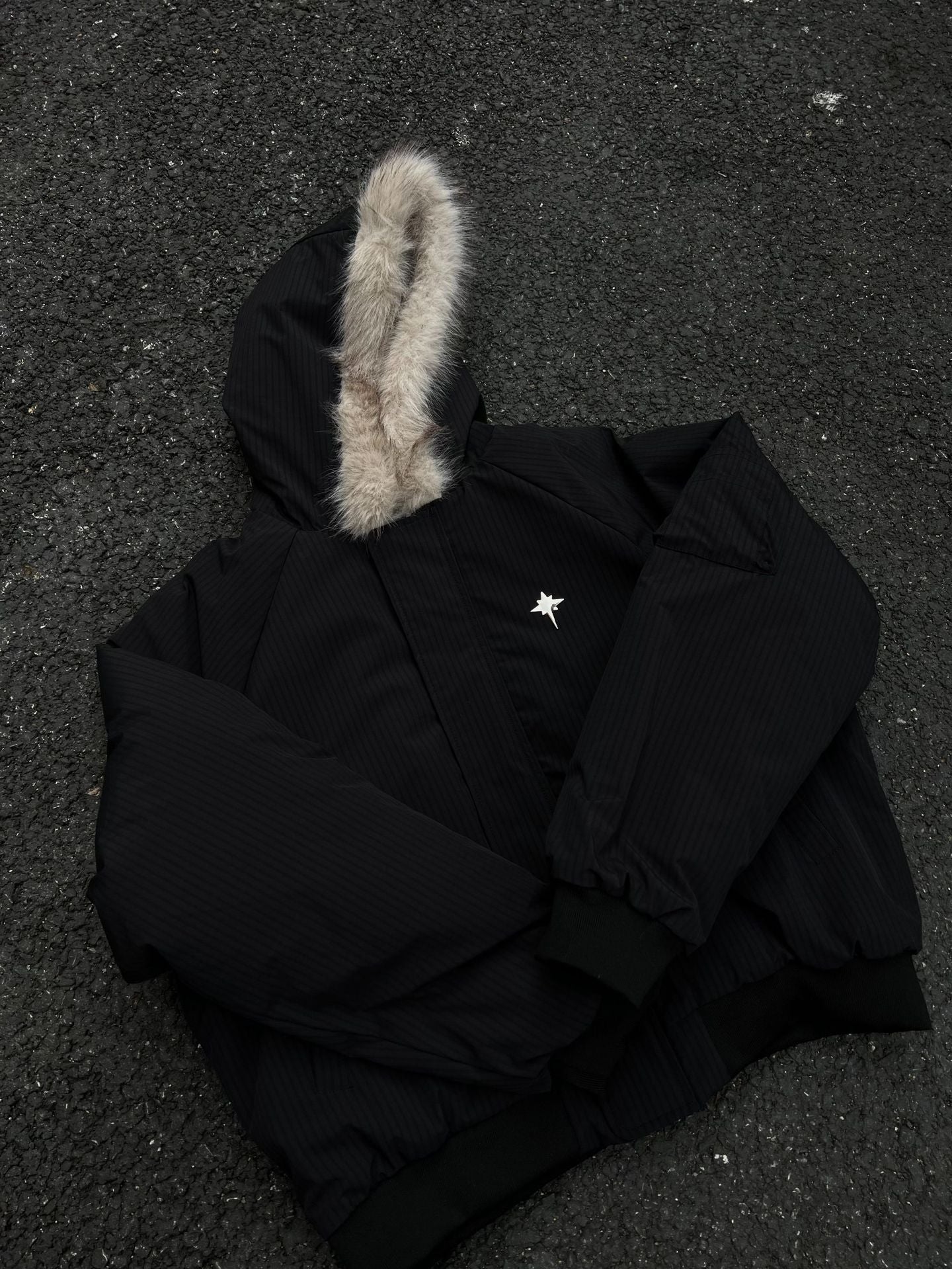 Thickened Fur Collar Short Puffer Jacket WN11367