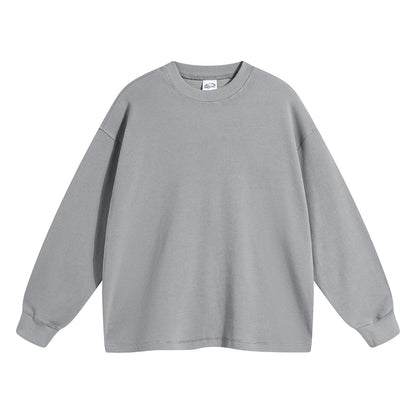 Oversize Waffle Long-sleeve T-shirt WN6601