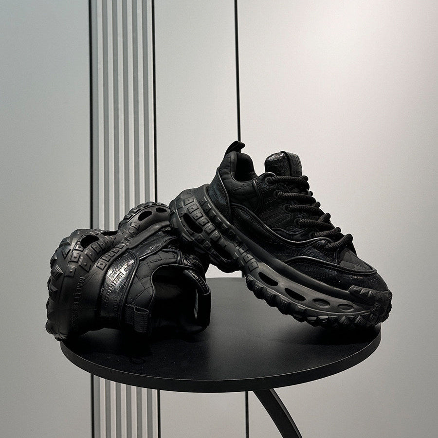 Panel Air Sole Chunky Sole Sneakers WN24668