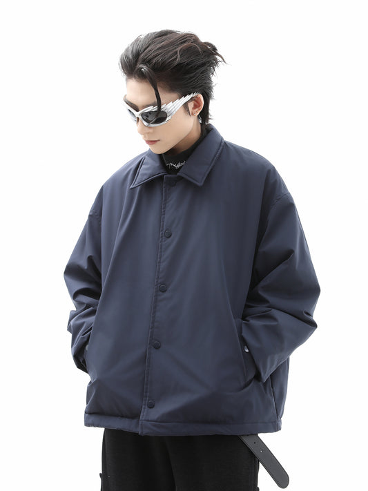 Thickened Polo Collar Jacket WN10451