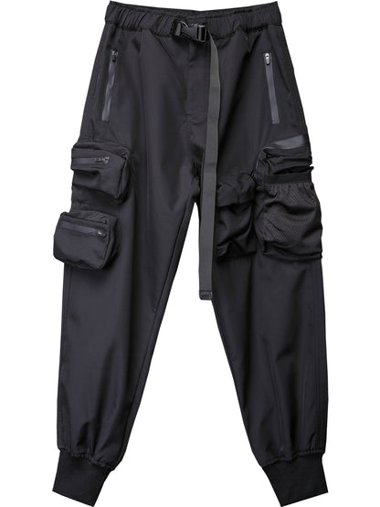 Tactical Multi-Pocket Cuffed Cargo Pants WN22559