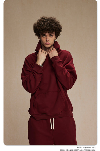 Oversize Plain Hoodie WN9968