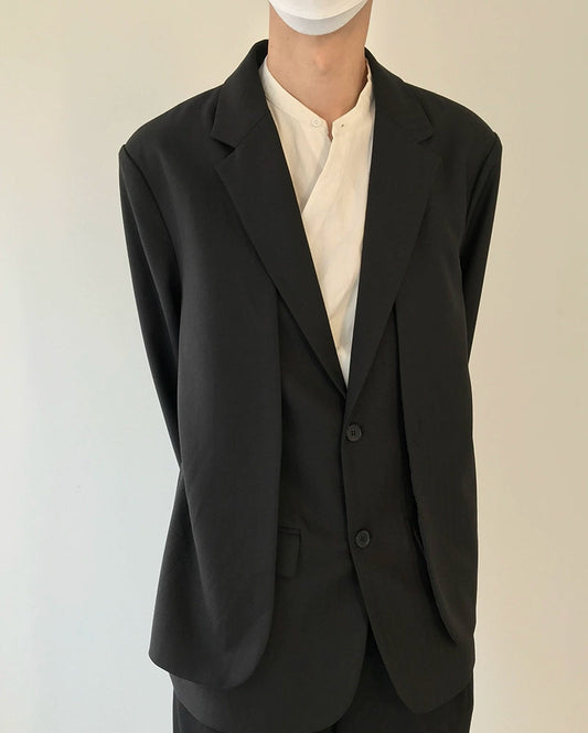 Fake Layered Tailored Jacket WN21597
