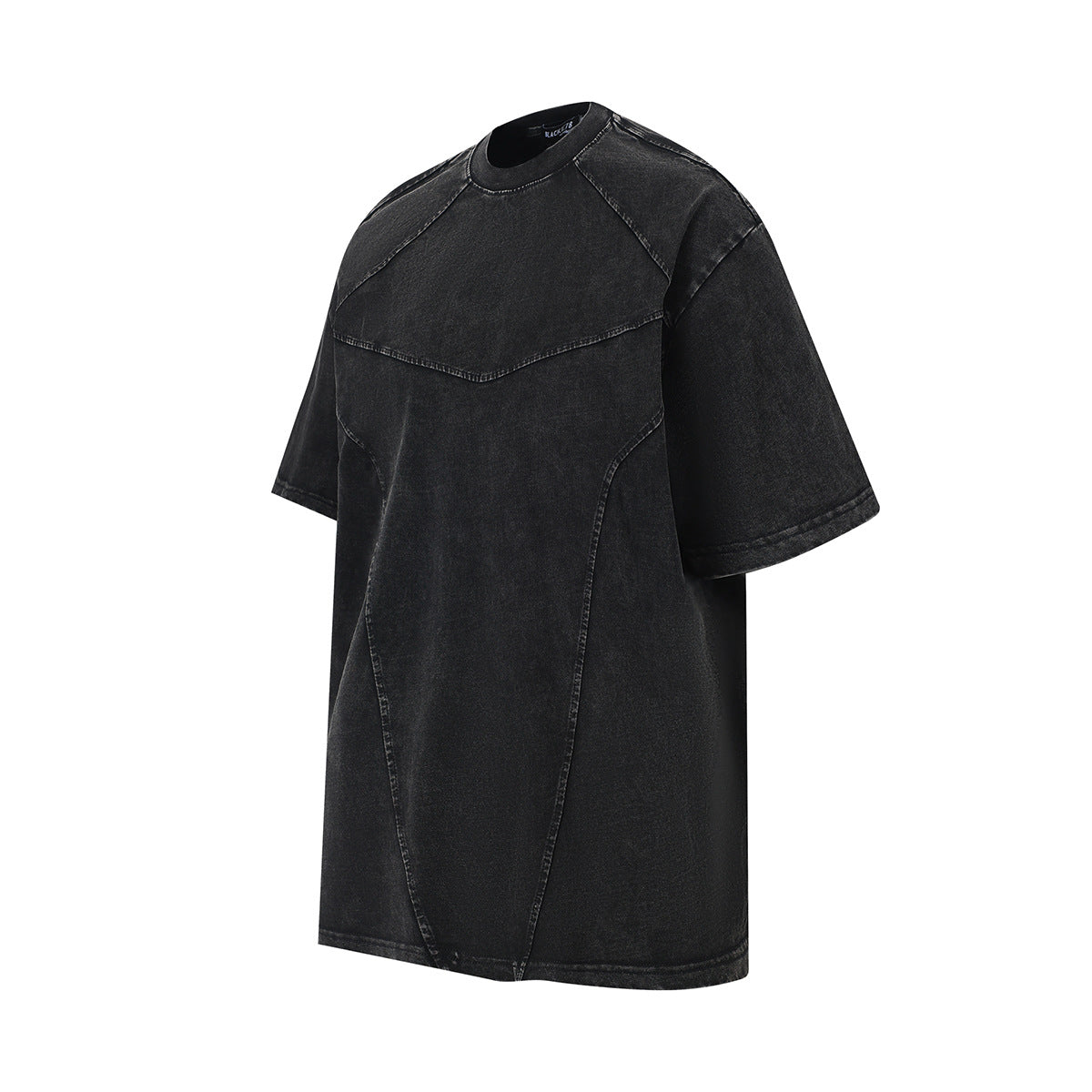 Washed Panel Short Sleeve T-Shirt WN25800