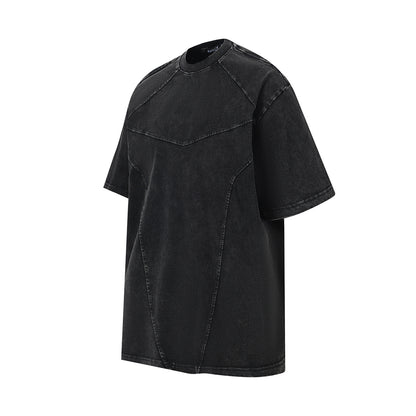 Washed Panel Short Sleeve T-Shirt WN25800