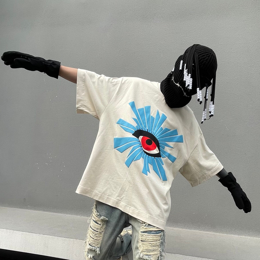 Graphic Print Oversize Short Sleeve T-Shirt WN24194