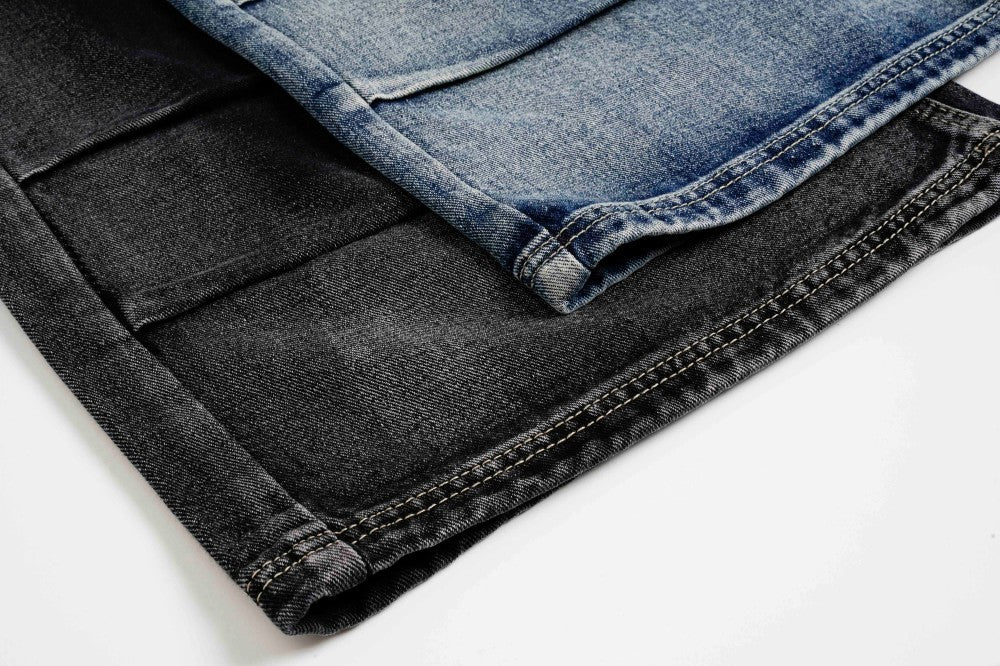 Denim Workwear Wide Leg Half Pants WN27941