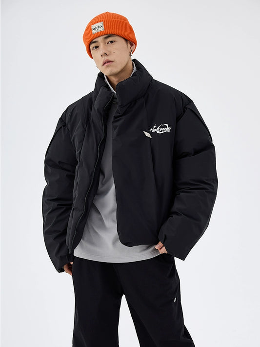 Stand Neck Short Puffer Jacket WN8624