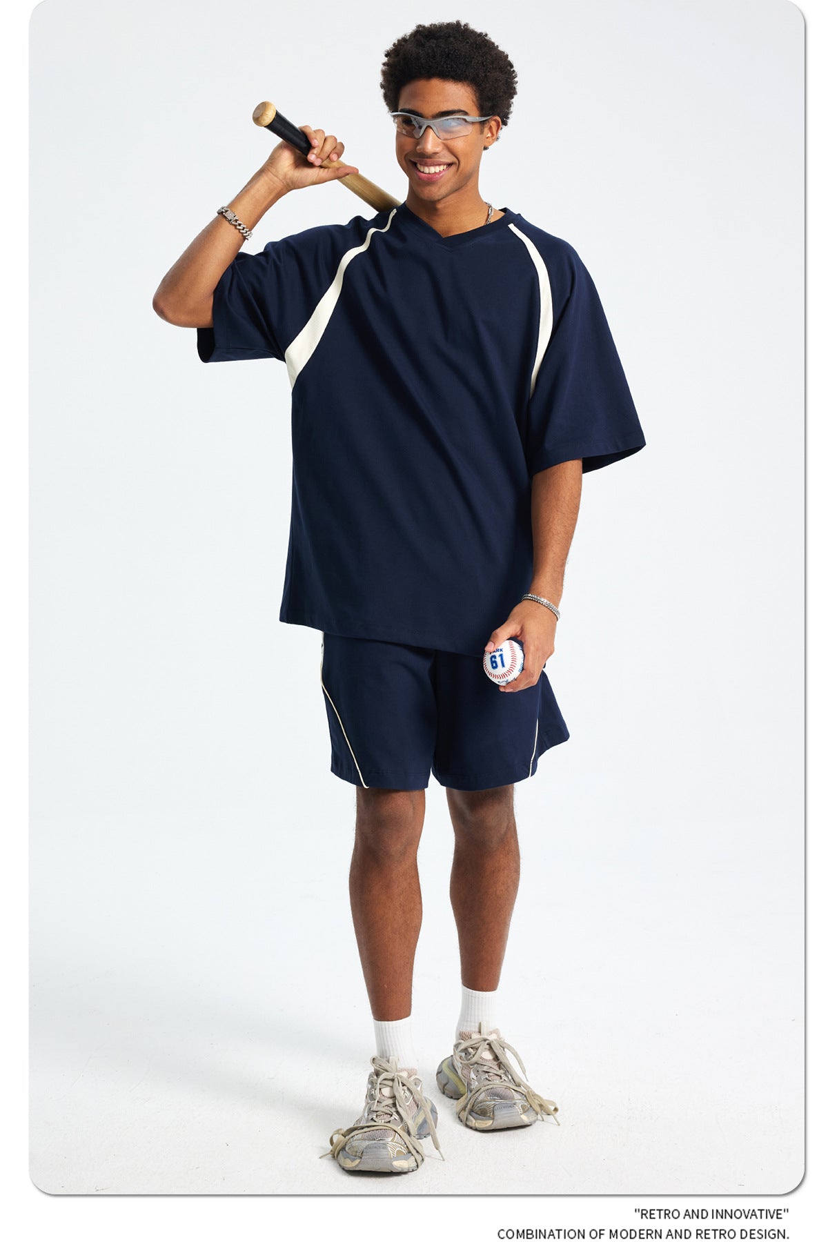 Quick-Dry Breathable Short Sleeve T-Shirt & Half Pants Setup WN16268