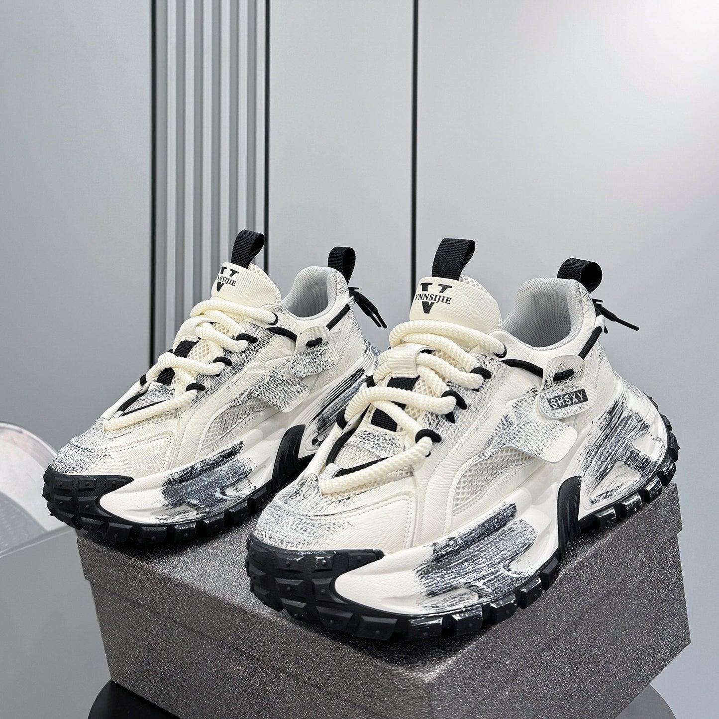 Paint Mesh Dad Sneakers WN24741