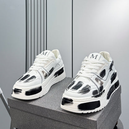 Chunky Platform Lace-Up Sneakers WN24838