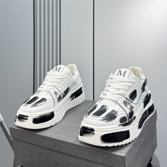 Chunky Platform Lace-Up Sneakers WN24838