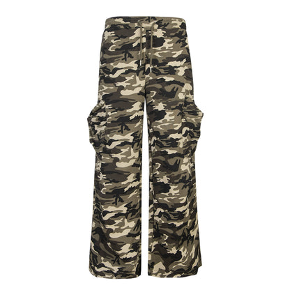 Camouflage Pattern Cargo Pants WN8184