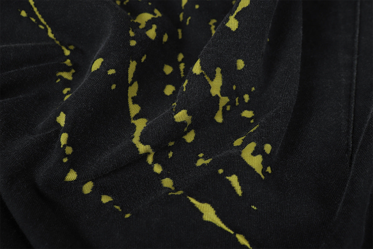 Washed Damage Long Sleeve T-Shirt WN23053