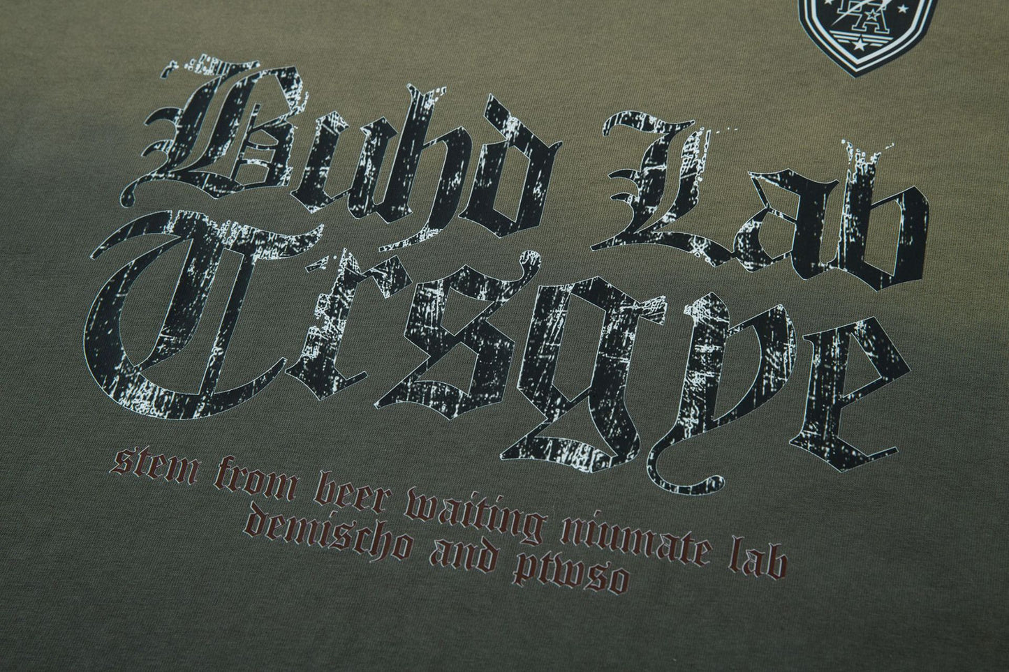 Damage Wash Heavyweight Oversize Short Sleeve T-Shirt WN16115