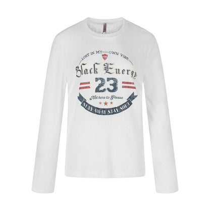 Letter Graphic Long Sleeve T-Shirt WN27981