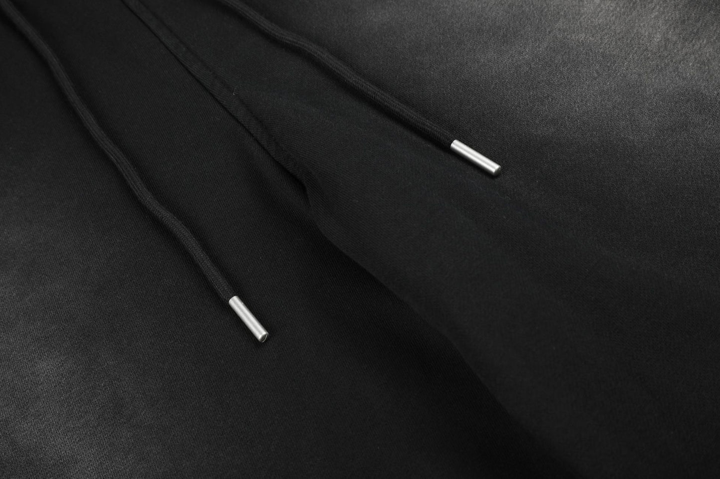 Washed Drawstring Half Sweatpants WN25498