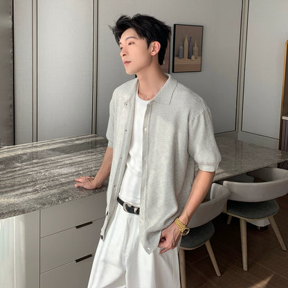 Cotton Short Sleeve Knit Shirt WN20475