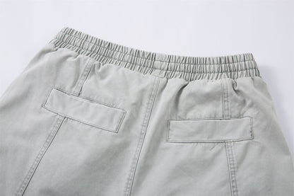 Drawstring Side Stripe Half Pants WN26795