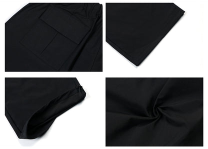 Multi Pocket Panel Wide Leg Cargo Pants WN26194