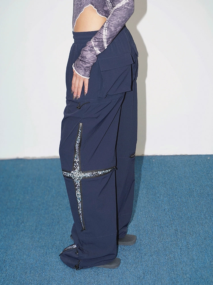 Sun Protection Water-Resistant Sporty Pants WN18851