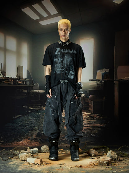 Breathable Stretch Print Short Sleeve T-Shirt WN18497