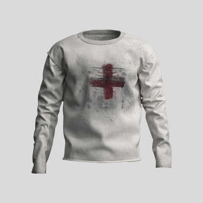 Cross Graphic Lightweight Long Sleeve T-Shirt WN27145