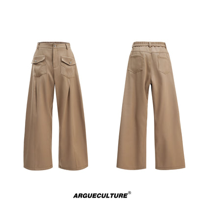 Contrast Stitch Pocket Cargo Denim Jeans WN20515