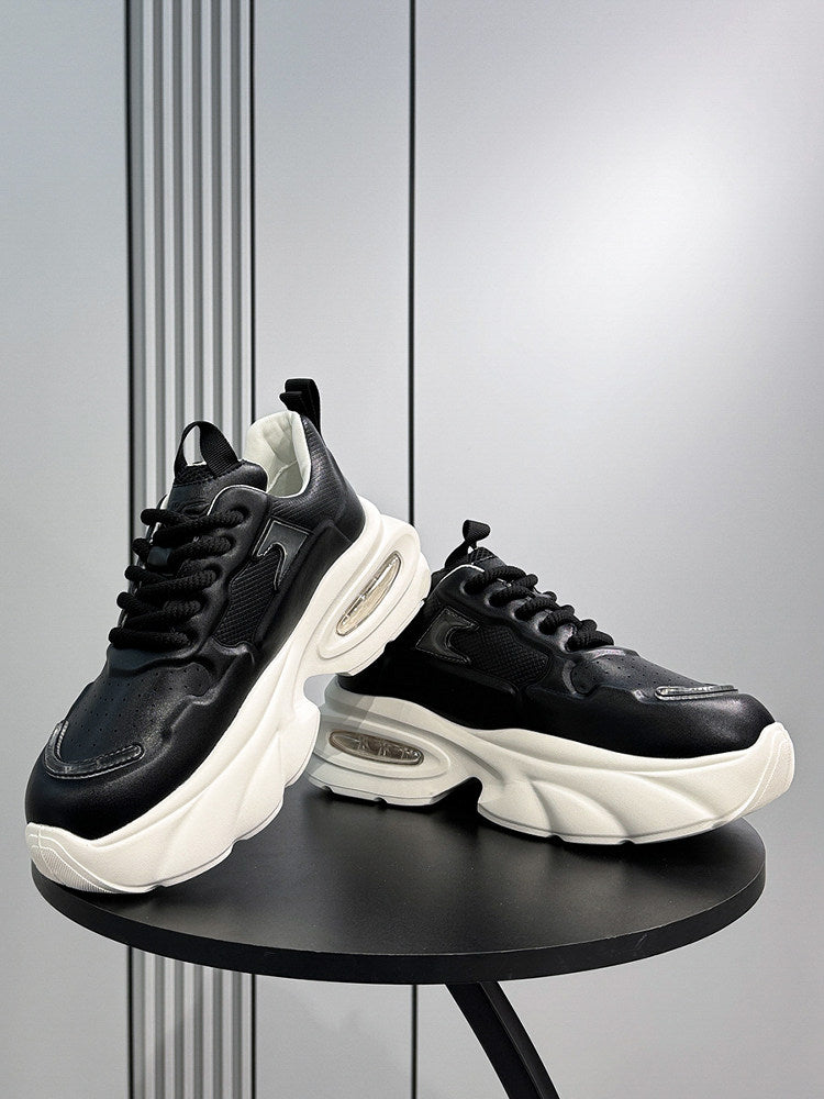 Mesh Air Sole Chunky Sole Sneakers WN24601