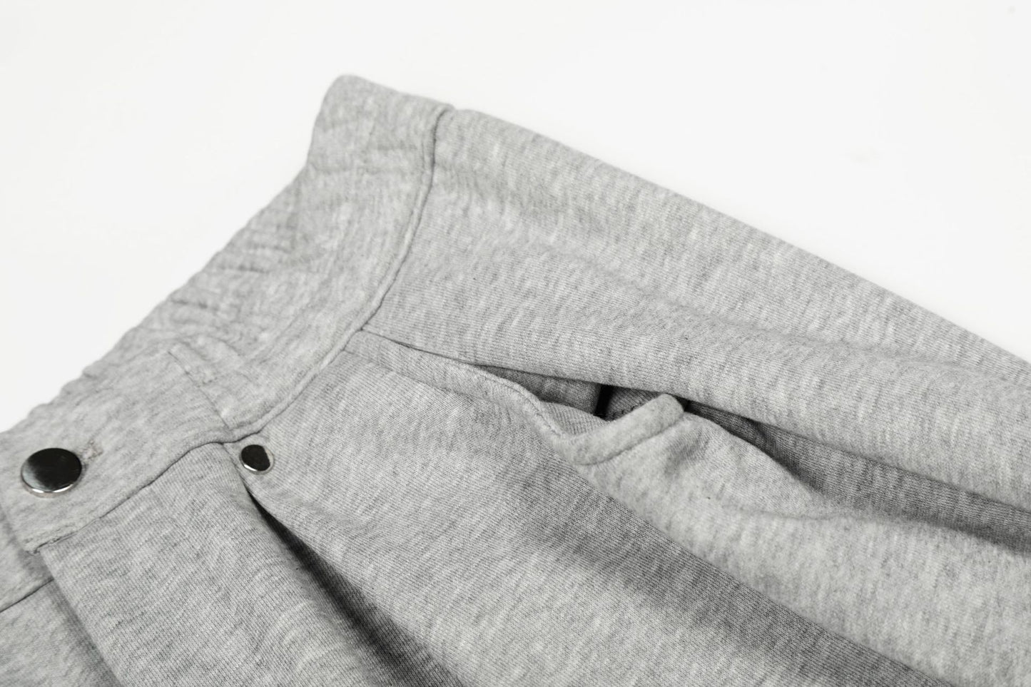Pleats Wide Leg Sweatpants WN25996